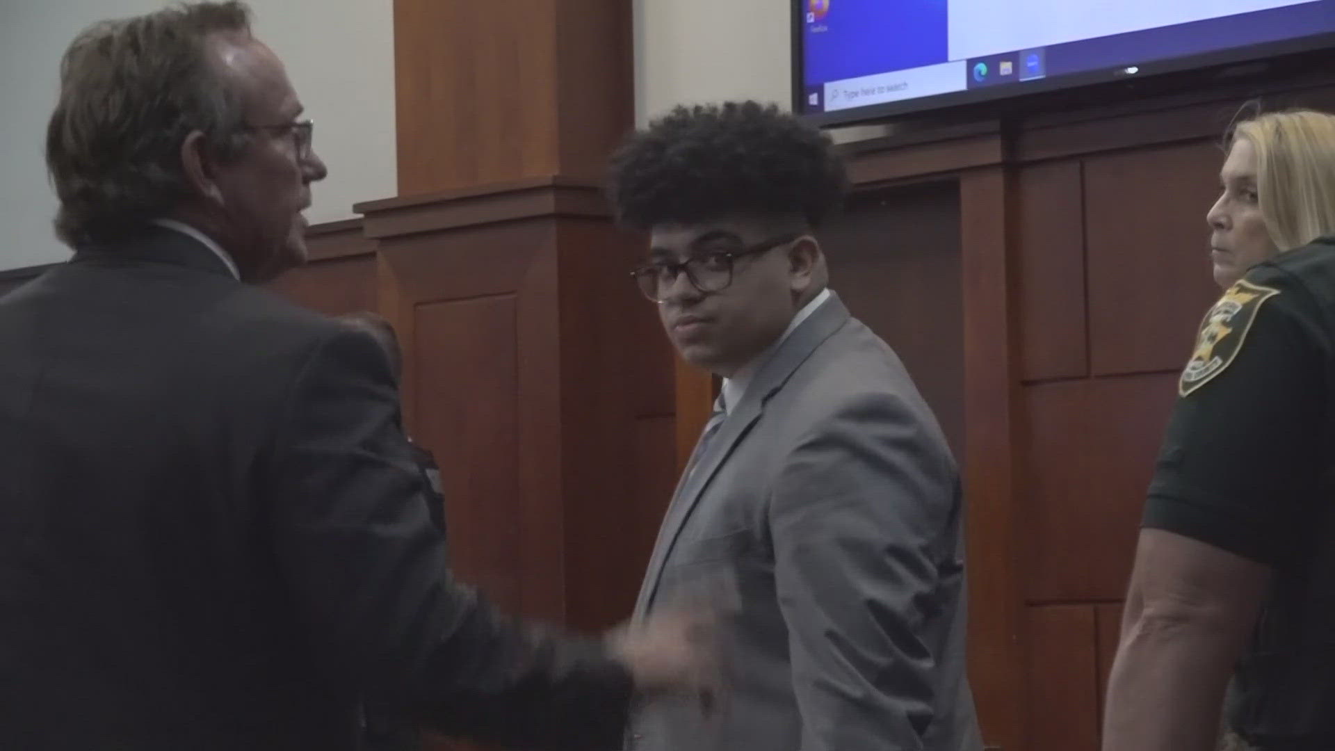 Anthony Guadalupe's defense argued that some of the interactions between him and students at the Chappel school were innocent patting and hugging. The state however,