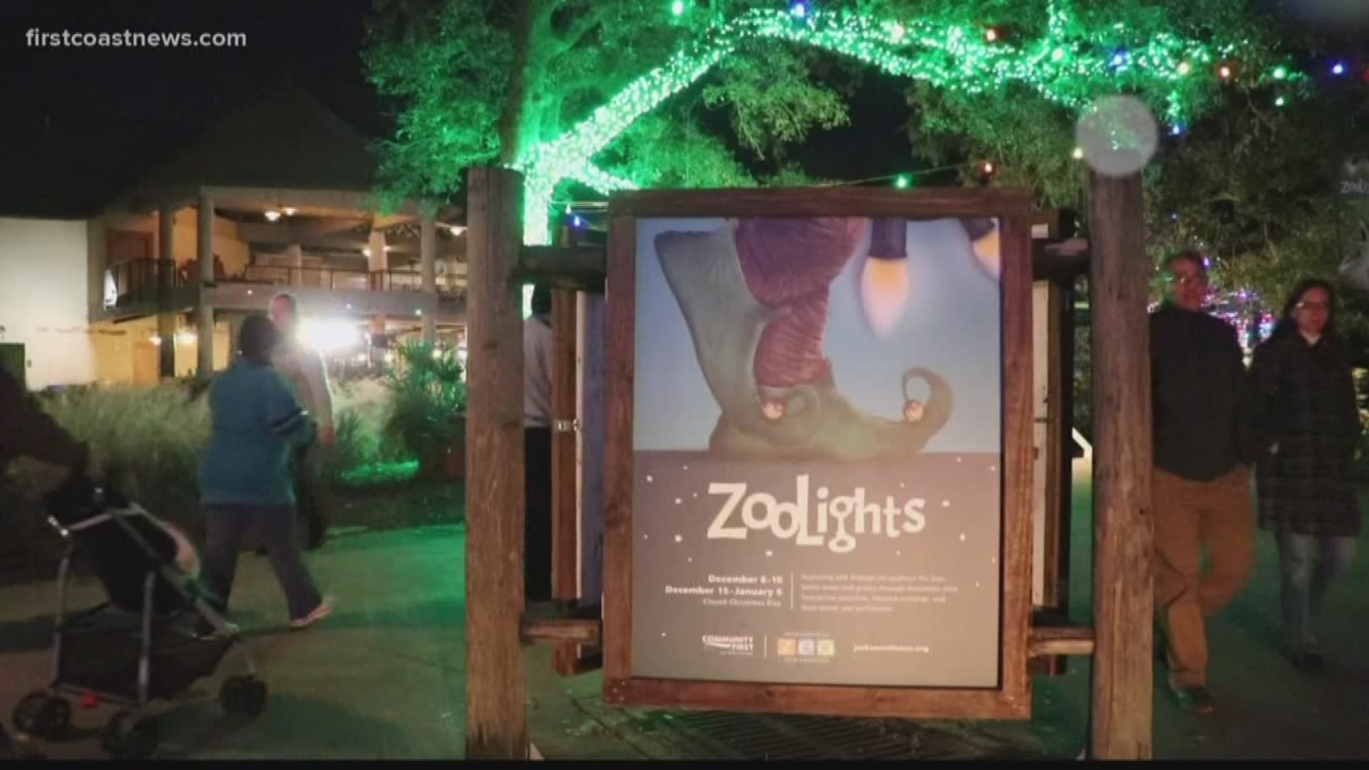 Fun lighting event returns to Jacksonville Zoo