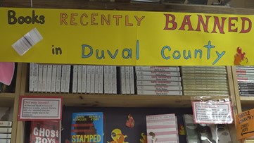 Jacksonville bookstore adds 'Books Recently Banned in Duval County' display