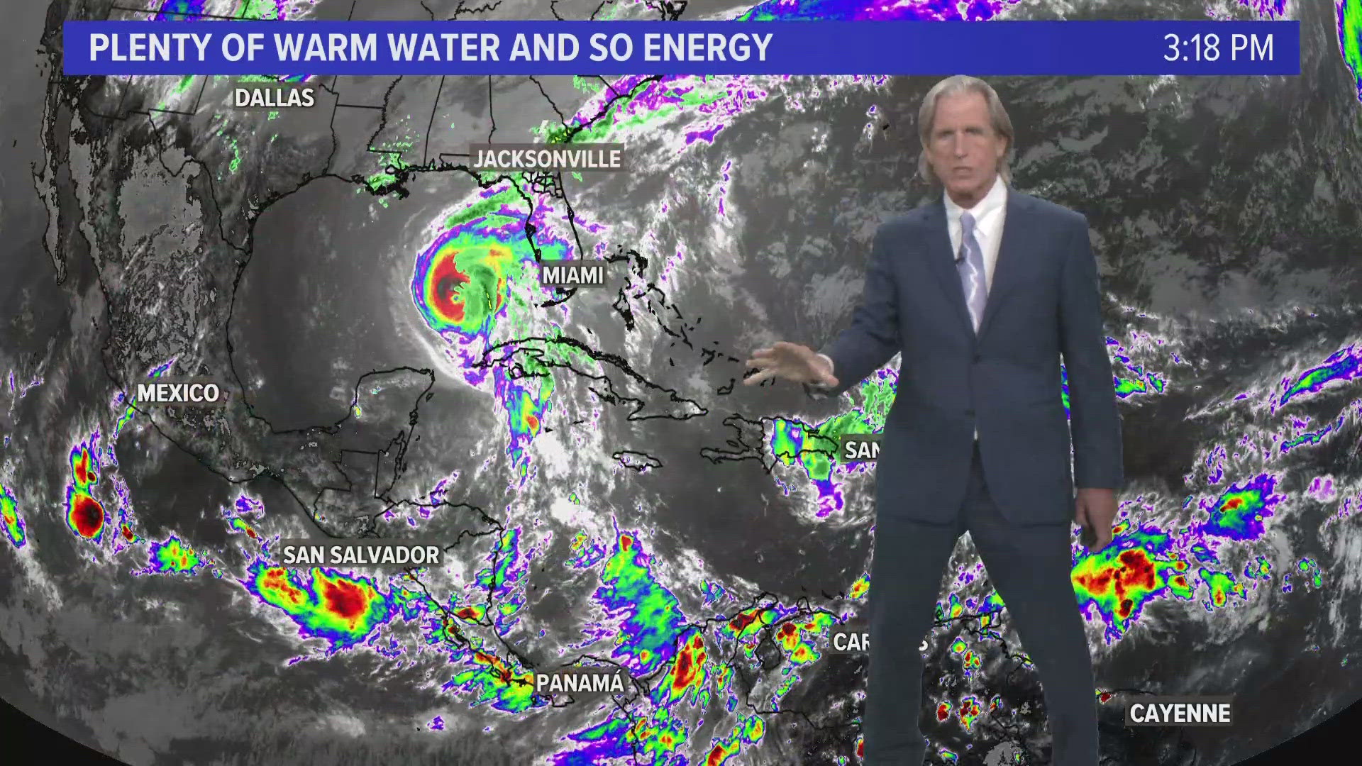 Rafael moves west as we keep the humidity and record heat to end the week