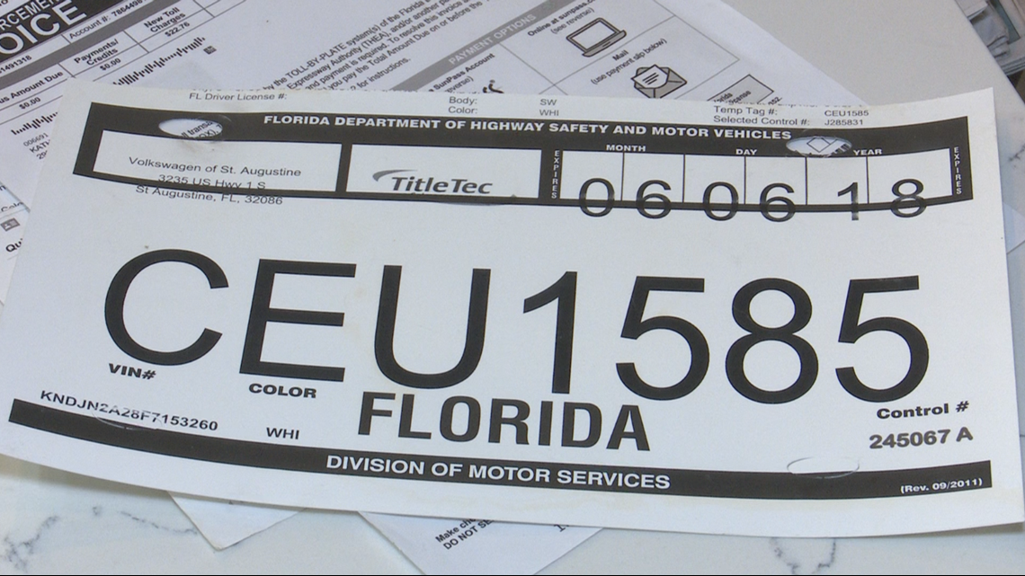 Driver billed for unpaid tolls she never went through