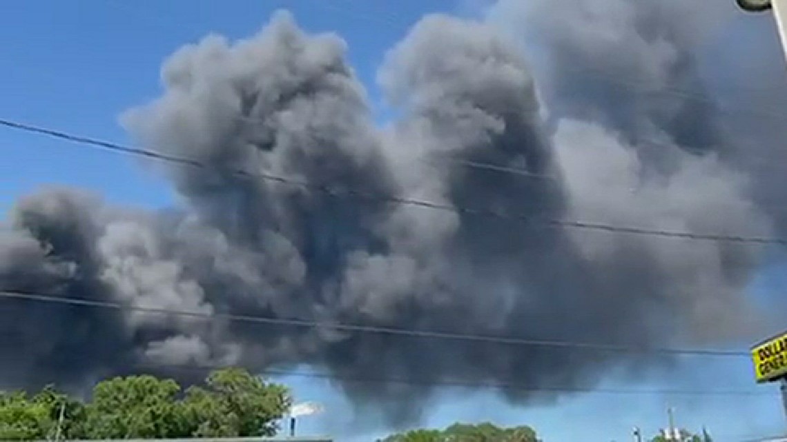 Brunswick factory fire shelterinplace, evacuations update