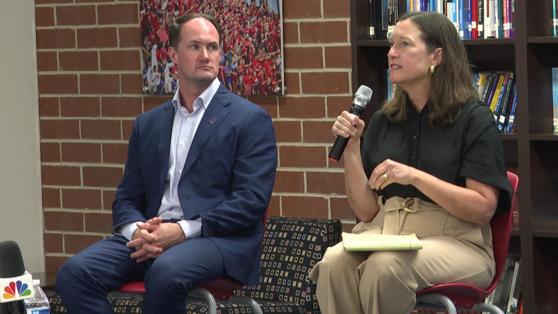 City and school leaders gathered Wednesday night at a town hall to address student pedestrian safety after multiple accidents, fatalities in Duval County.