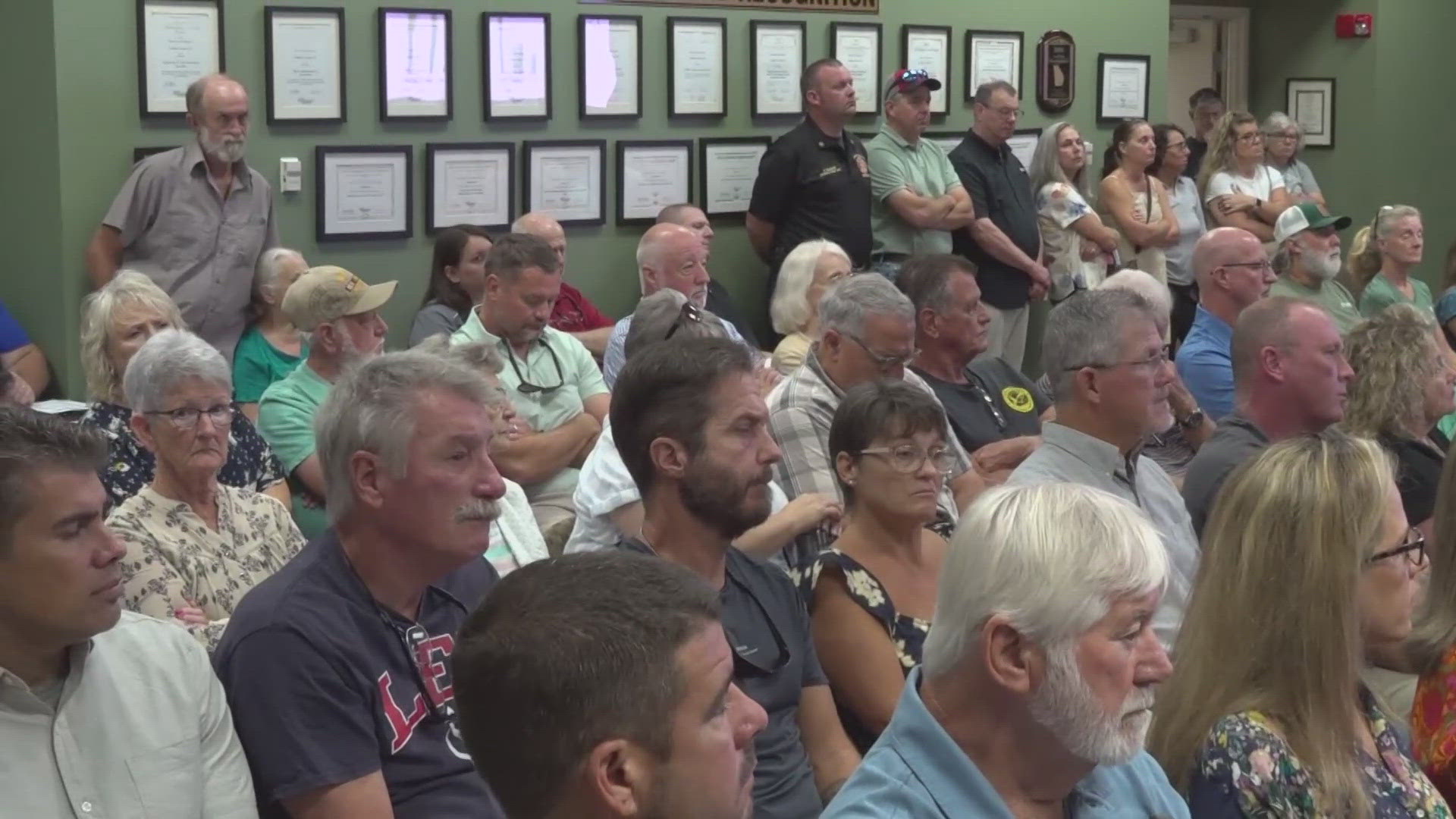 The Camden County Board of Commissioners reassesses its property tax hike plan following strong opposition from residents during public hearings.