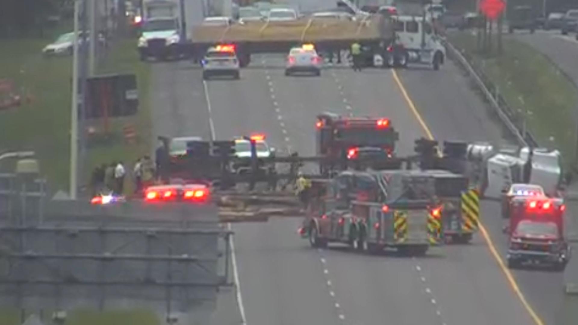UPDATE: I-295 reopens after crash closed all lanes near Normandy ...