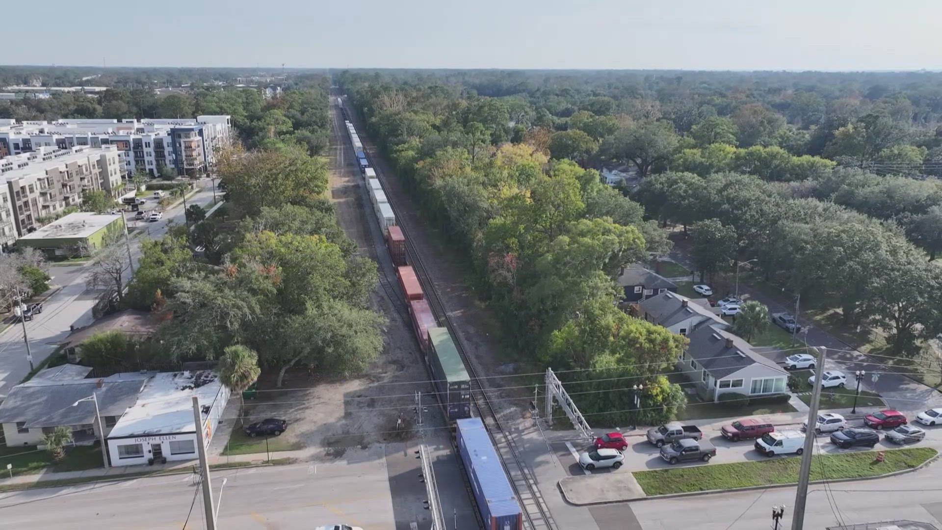 Several drivers say that the trains block tracks for more than an hour several times this past week.