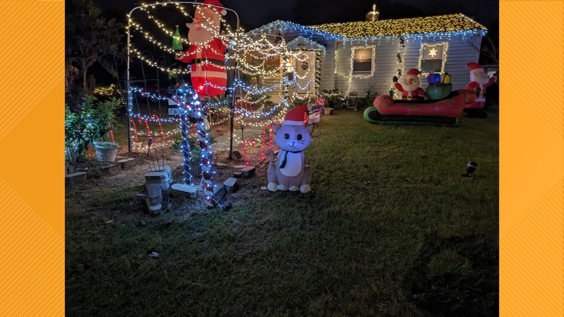 Jacksonville Southside home shows off Christmas light display - Vimarsana News
