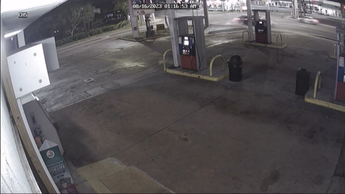 Surveillance video shows moments leading to deadly crash into