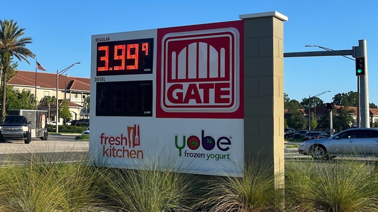 How low can it go? Gas drops below $4 on the First Coast