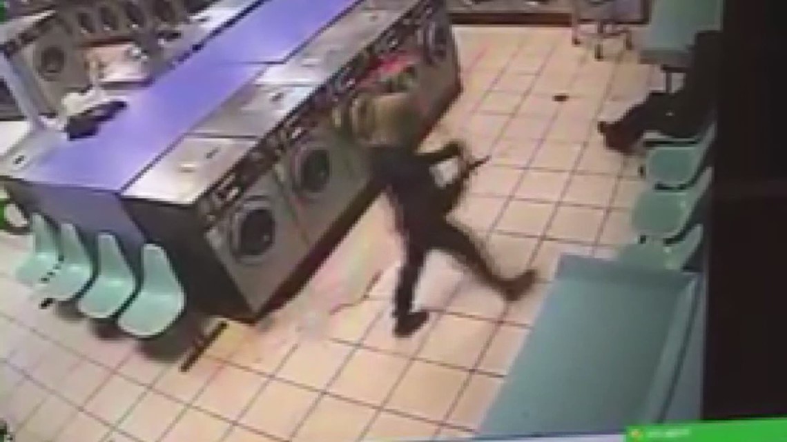 DISTURBING Surveillance video shows man beaten to death with pogo