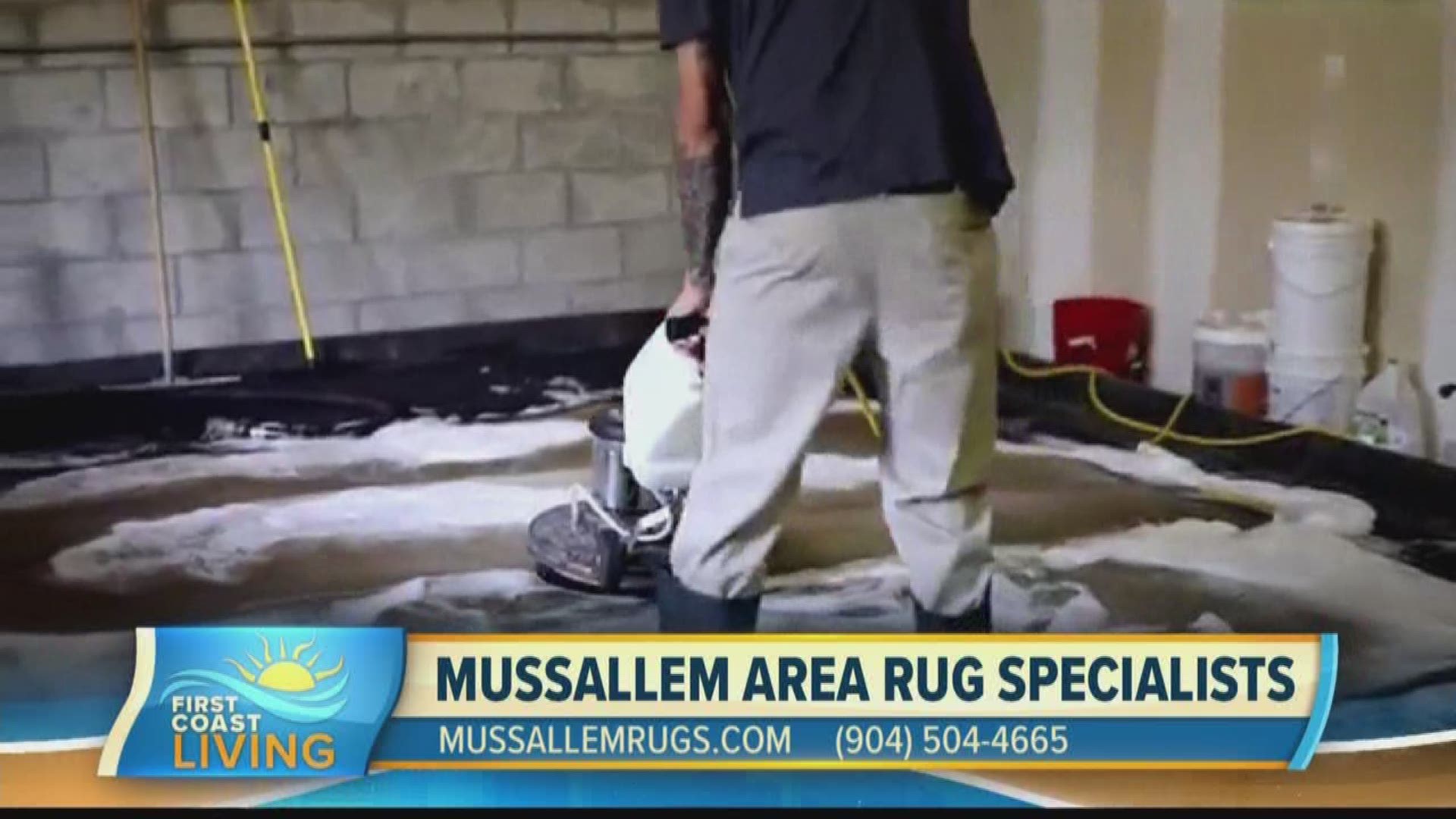 Get a first hand look at how you can clean and restore your rug with Mussallem Area Rug Specialists!