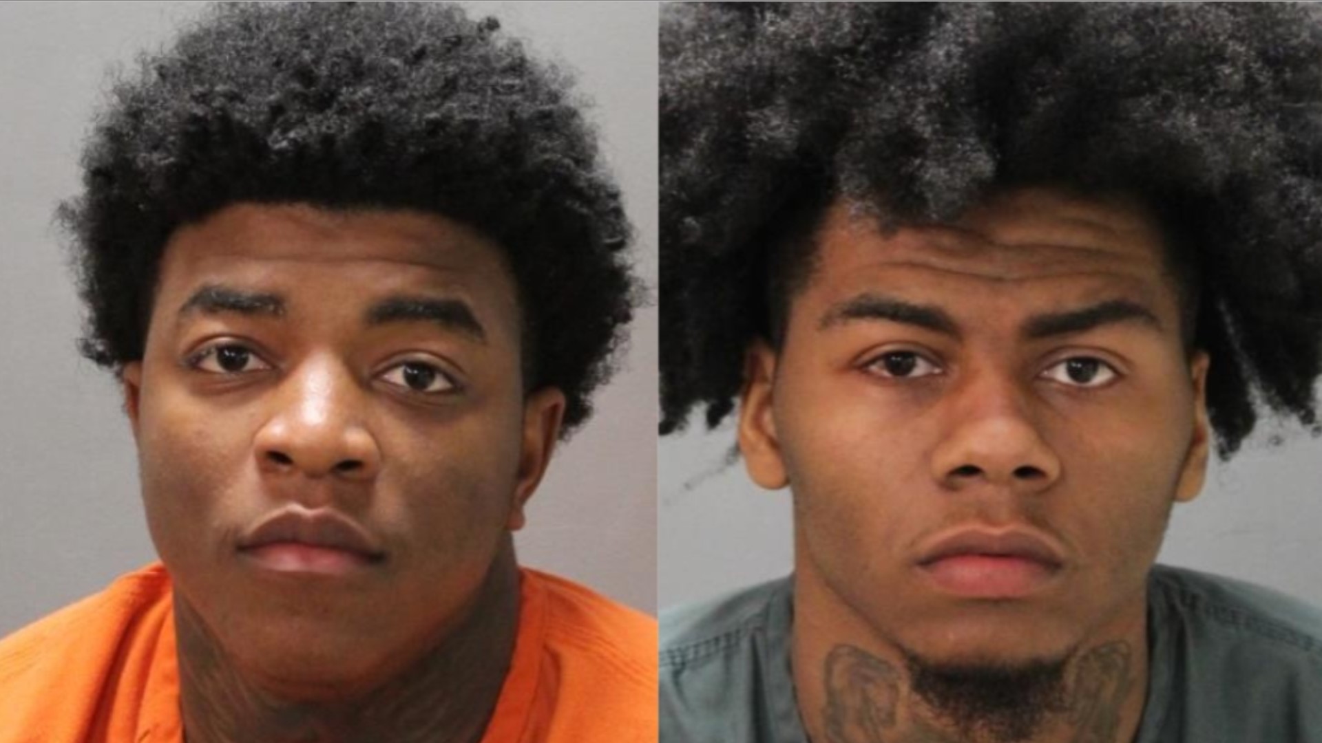 The men were arrested Monday night following a traffic stop in Jacksonville Beach. Ace was charged with gun possession. Quise was charged with driving/no license.