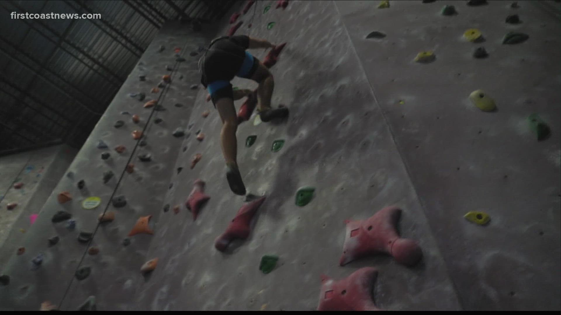 Sport climbing continues to grow in popularity as it debuts at Tokyo 2020. Jacksonville enthusiasts say it's a sport unlike any other.