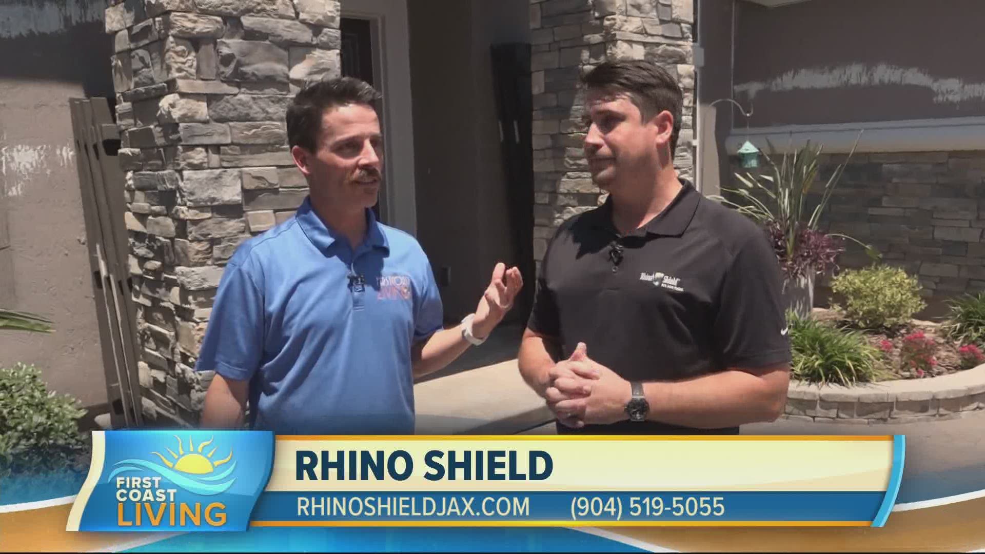 Rhino Shield offers a protective coating for your home's exterior.  More info: (904) 519-5505 www.rhinoshieldjax.com