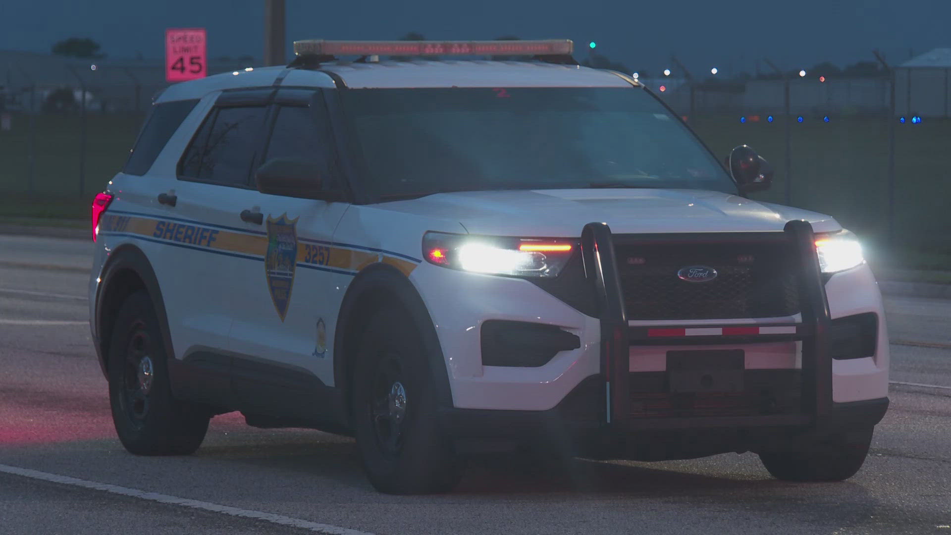 It happened in the area of Atlantic Boulevard and St. Johns Bluff Road. Officers say one driver was injured, and a second car involved fled the scene.