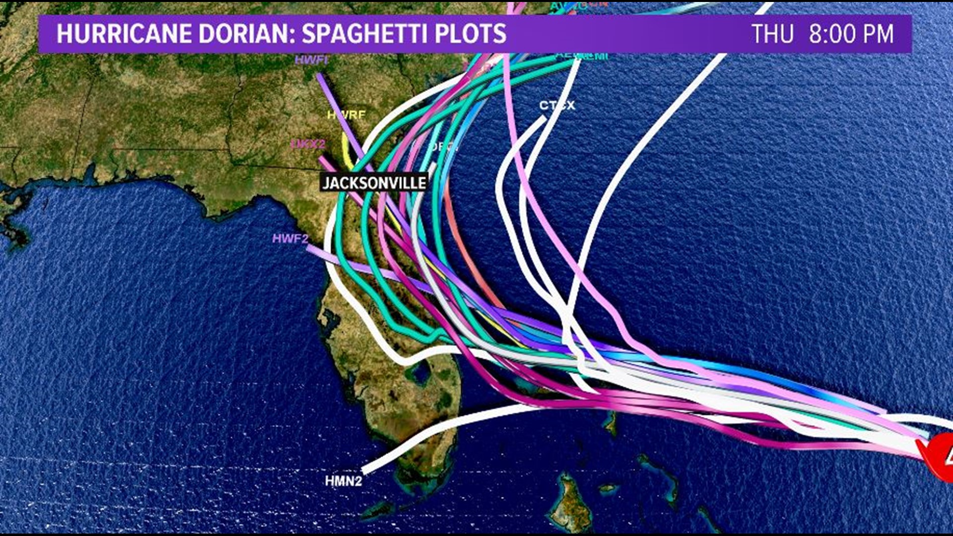 We've seen the models. It looks like a bunch of noodles on the wall. But what do spaghetti models mean and why are there so many?