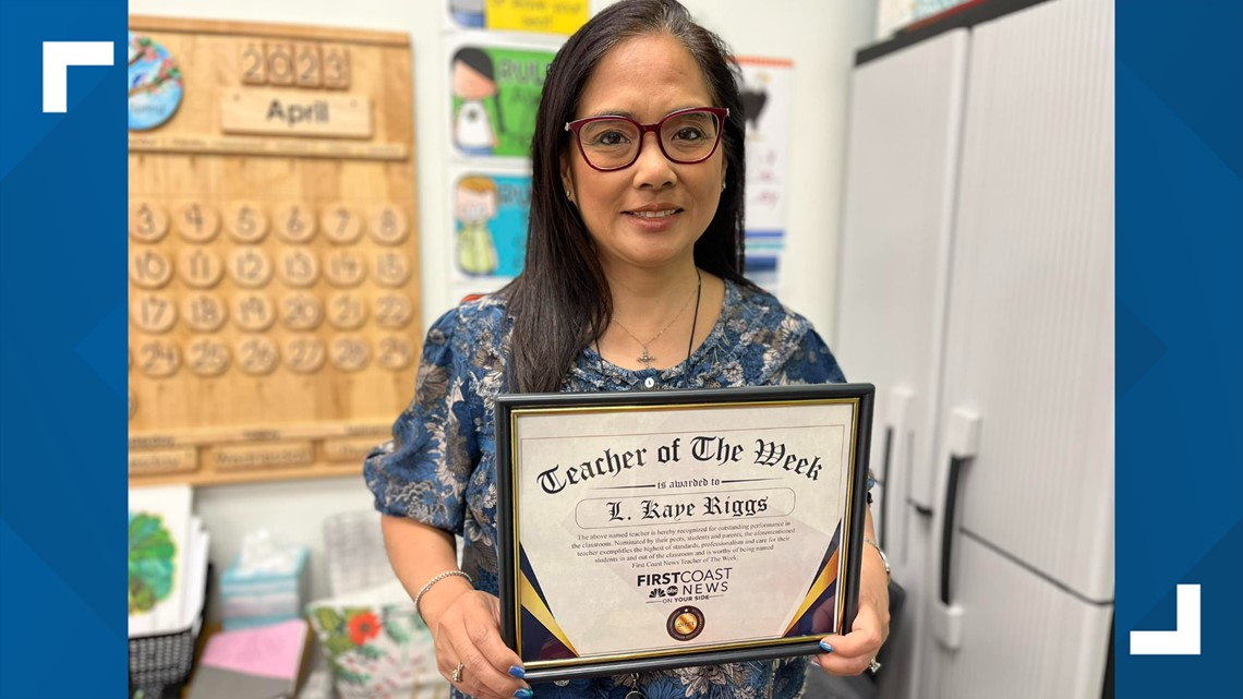 Teacher of the Week, Kaye Riggs, teaches butterfly lesson ...