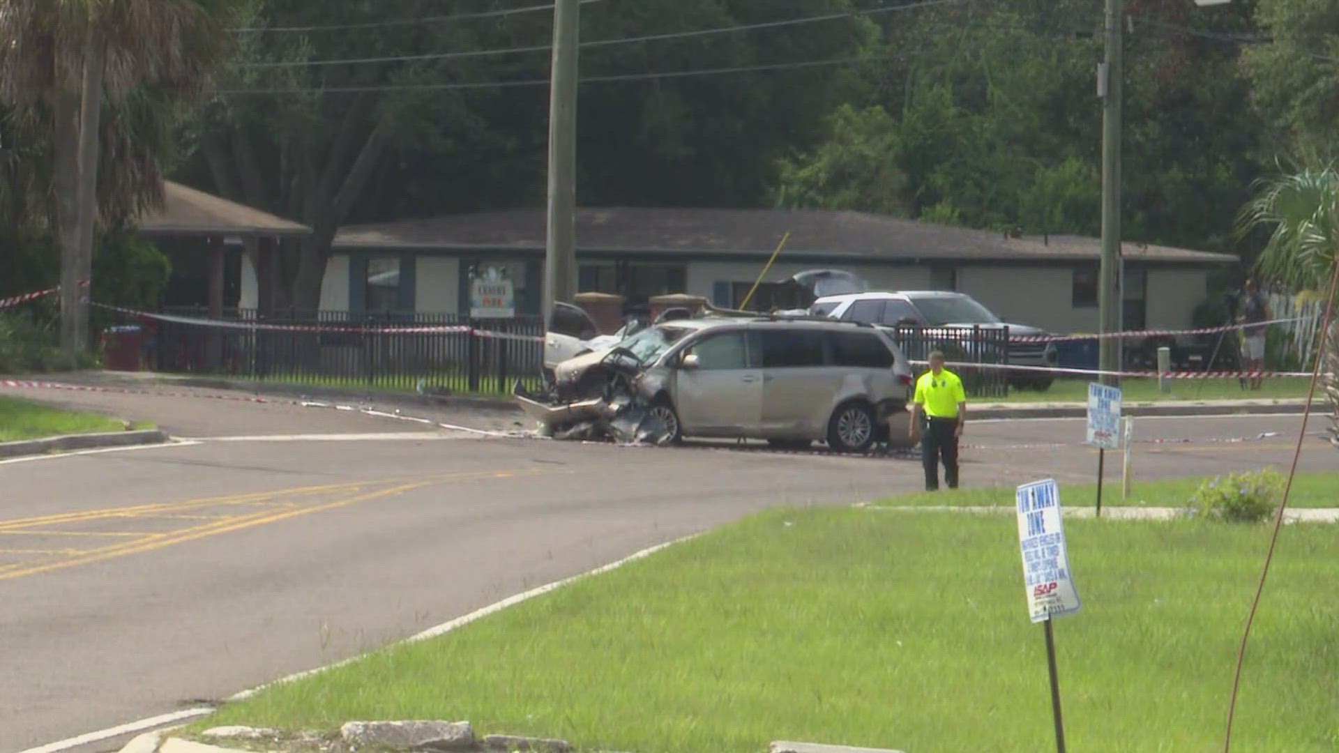 A three-vehicle crash in that very spot resulted in life-threatening injuries for a toddler and put two adults in critical condition Wednesday morning.