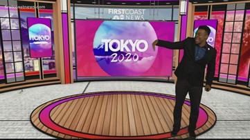 Olympic Wow Moment: Olympic dance sparks funkadelic moment on set