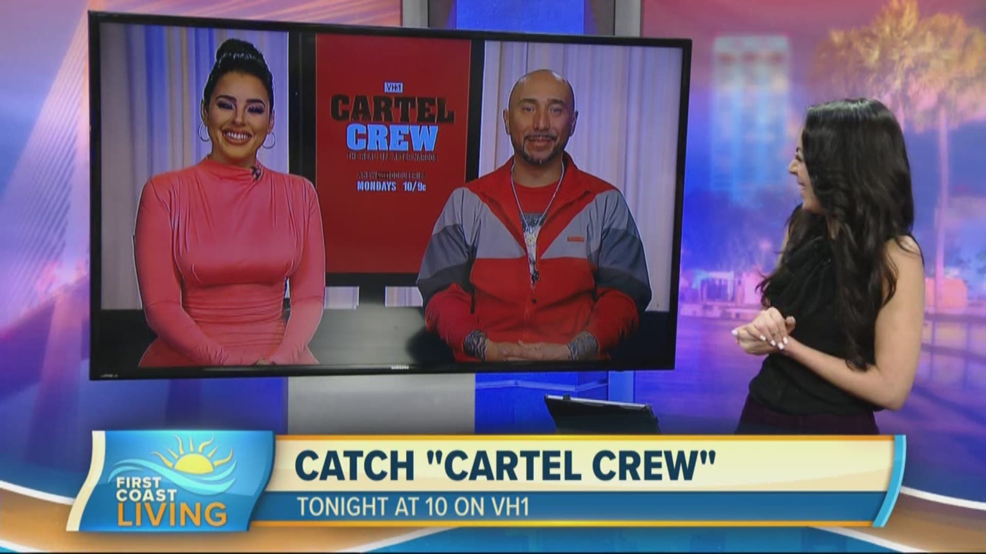 Haddie Djemal caught up with cast members Michael Blanco and Stephanie Avecedo from VH1's newest docuseries, "Cartel Crew."  The show gives us a deep look at the sons and daughters of cartel members as they set out to make a name for themselves legitimately outside of the drug world.