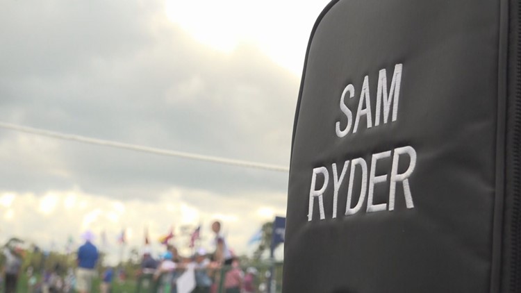 From duct tape to quarters from the 60s, you never know what you may find in PGA Tour pro Sam Ryder's, bag