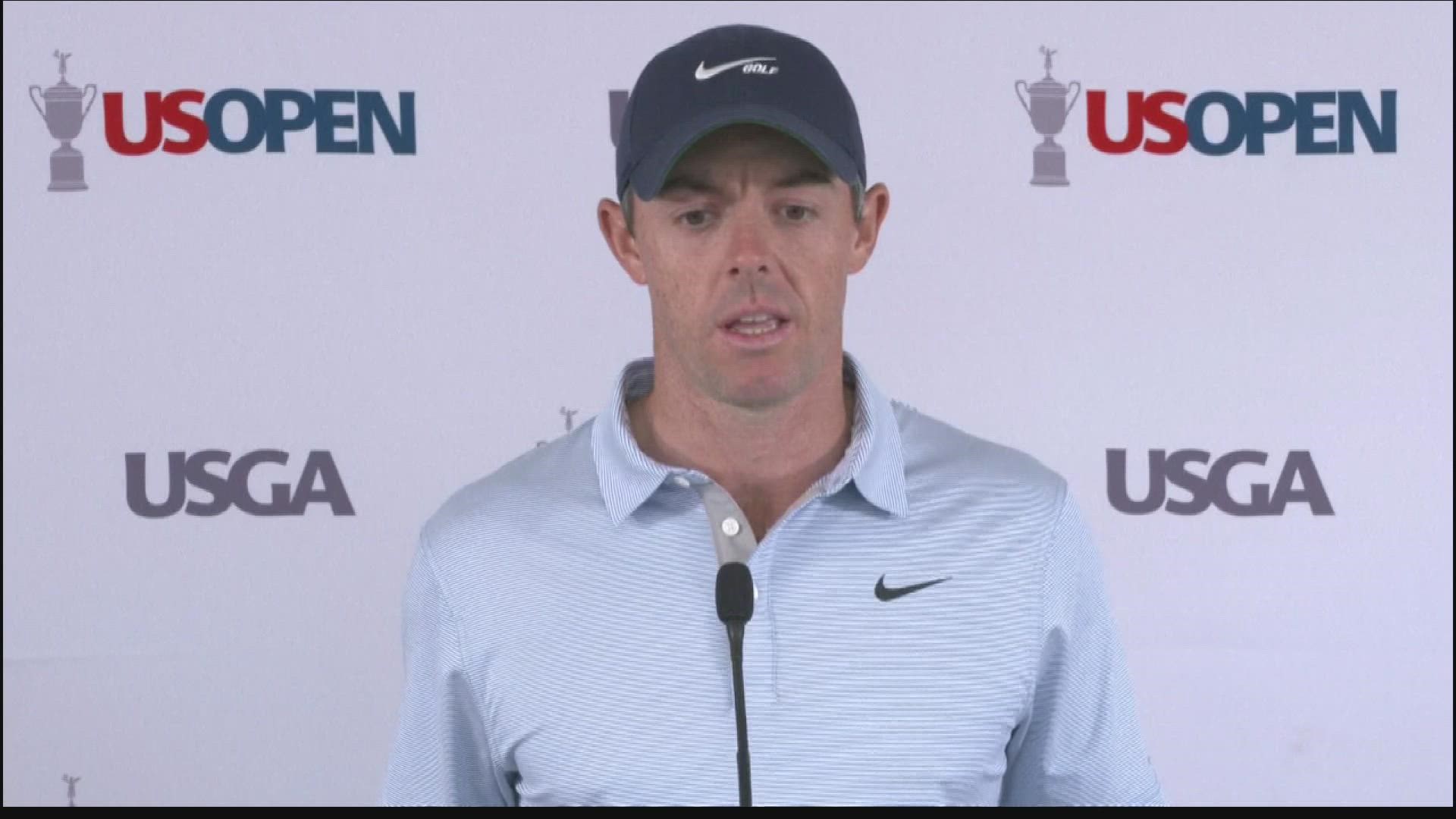 Favorite Rory McIlroy has some thoughts about the players playing for the LIV Golf Tour.