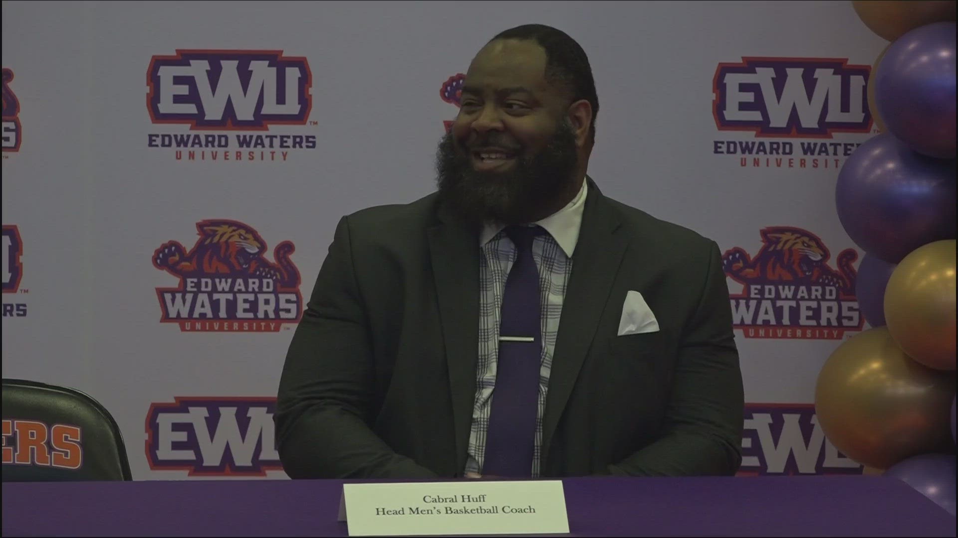 Huff comes to Edward Waters from Voorhees University where he helped the Tigers finish near the top of the conference standings all three seasons.