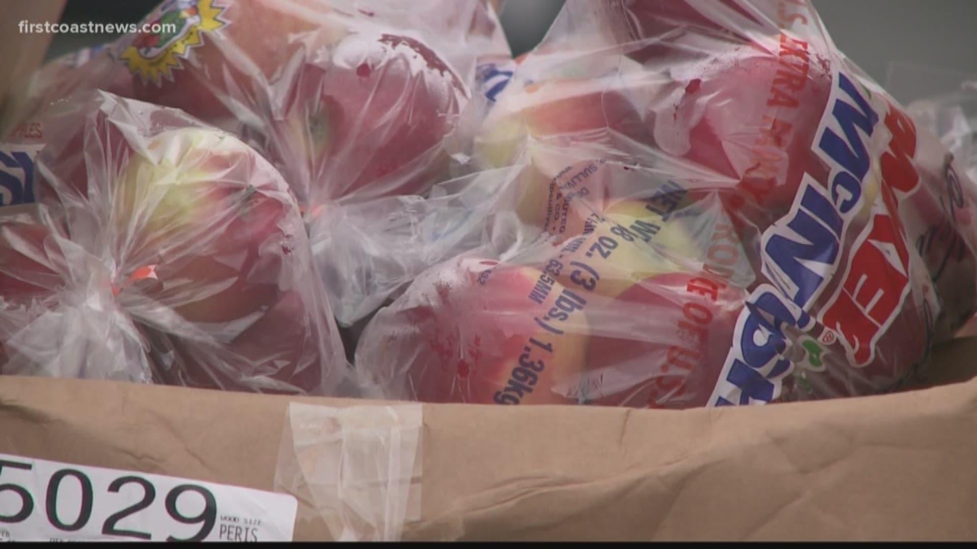 Winn-Dixie hosted its first of four free mobile food pantry events in the parking lot of its future Brentwood location.