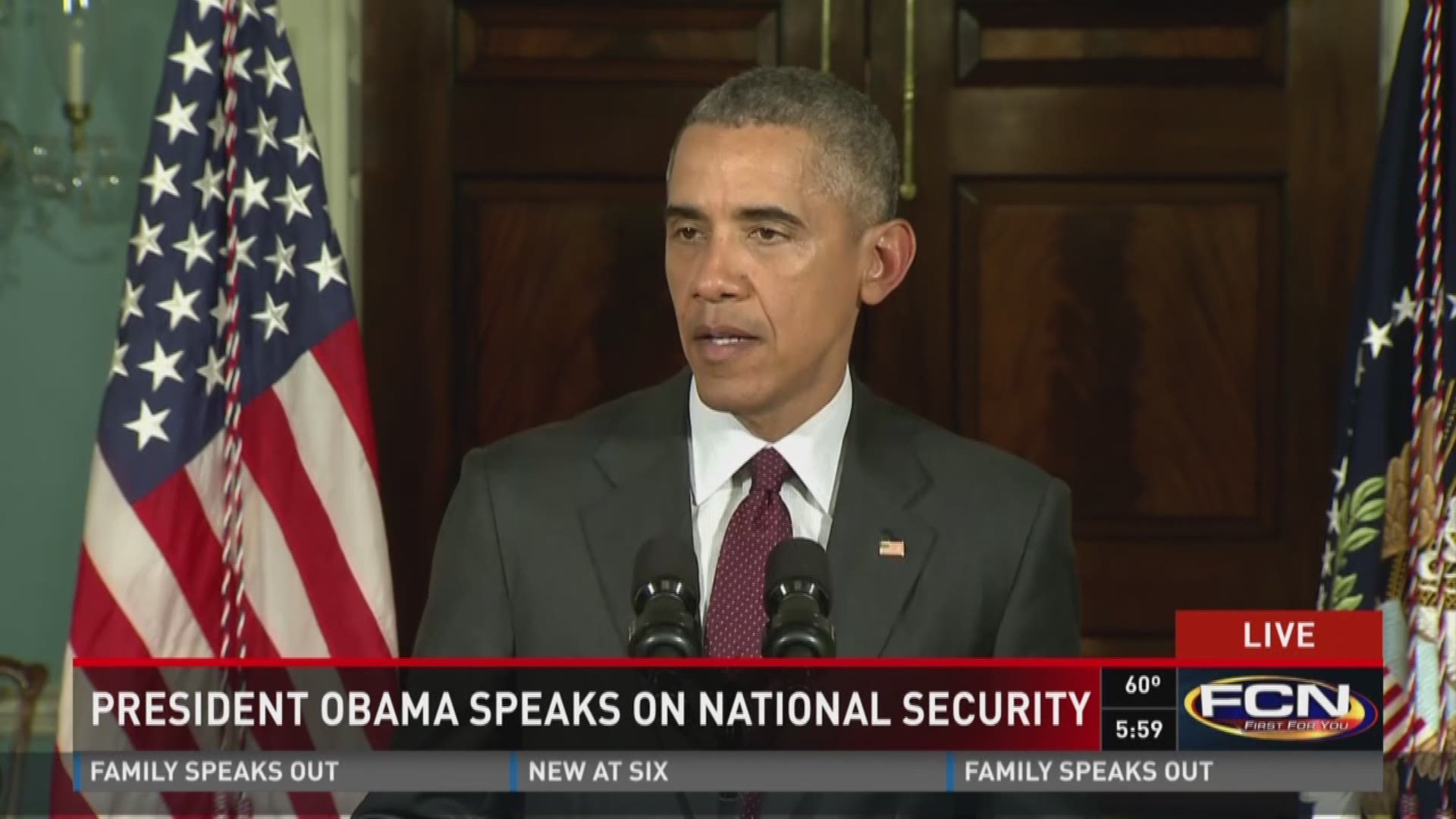 President Obama speaks on national security