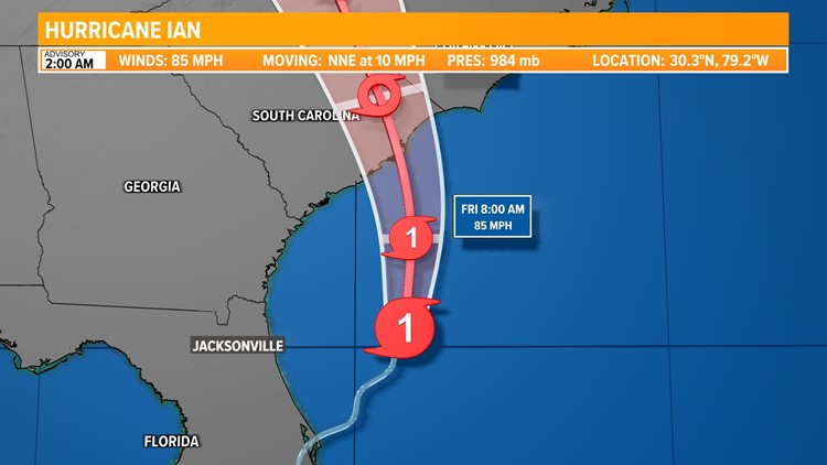 Tropics | Ian moves offshore, re-intensifies as category 1 hurricane