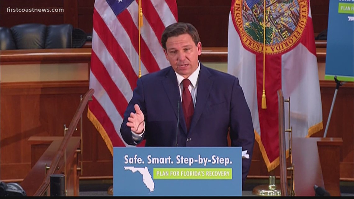 Florida governor says most Floridians have received benefits | firstcoastnews.com