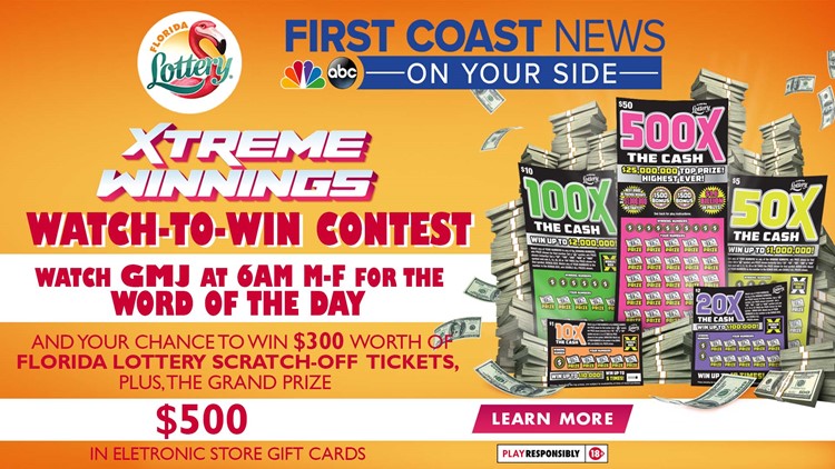 Watch GMJ for your chance to win to the XTREME from Florida Lottery