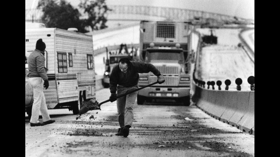 PHOTOS Freak snowstorm hits Jacksonville in December 1989