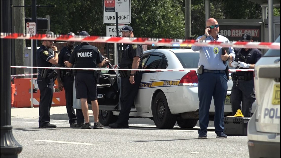 Why is North Broad Street blocked off in downtown Jacksonville ...