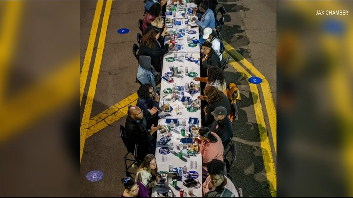 Hundreds expected at Jacksonville's Longest Table event Wednesday