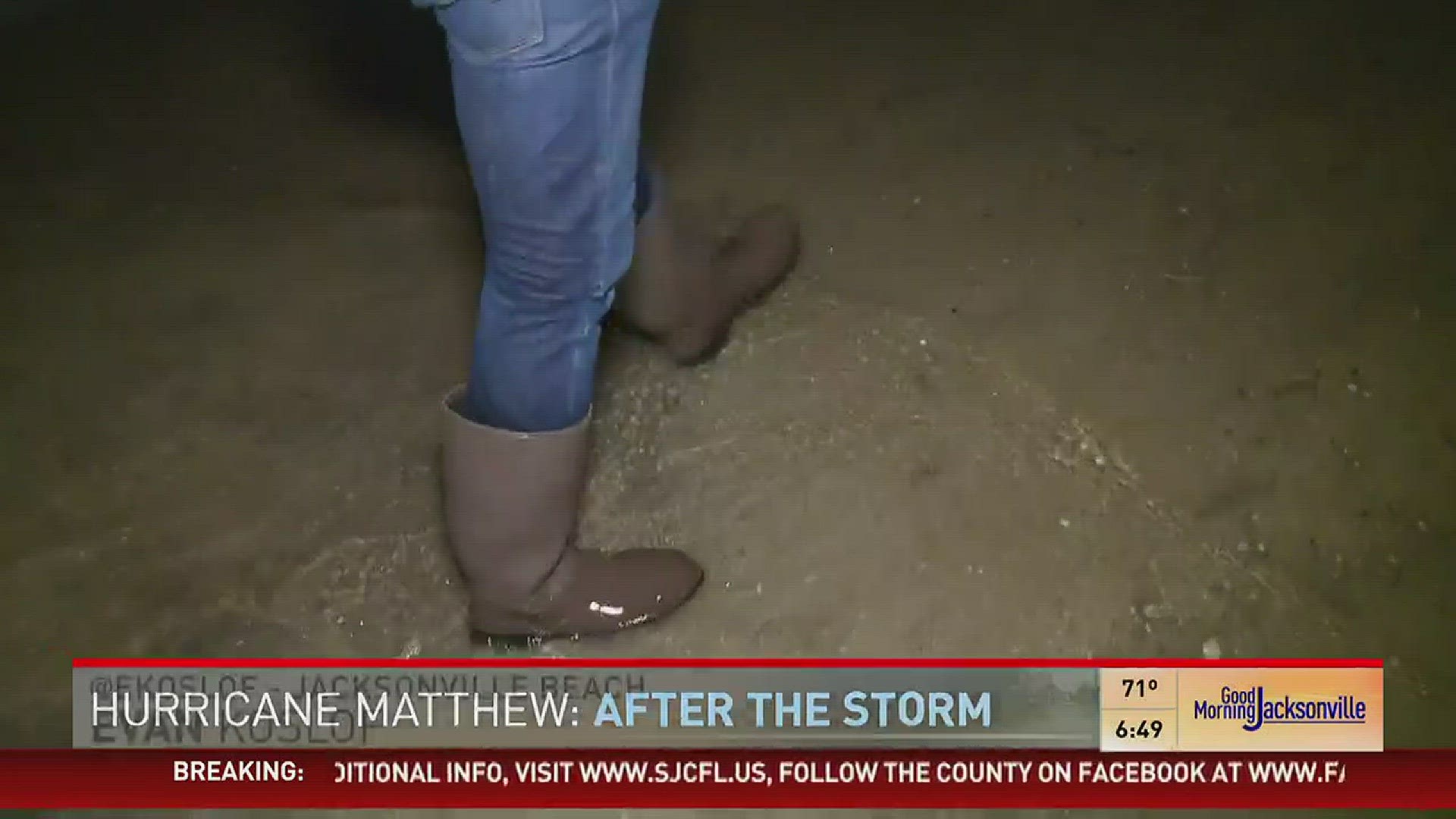 Flooding in Jacksonville Beach