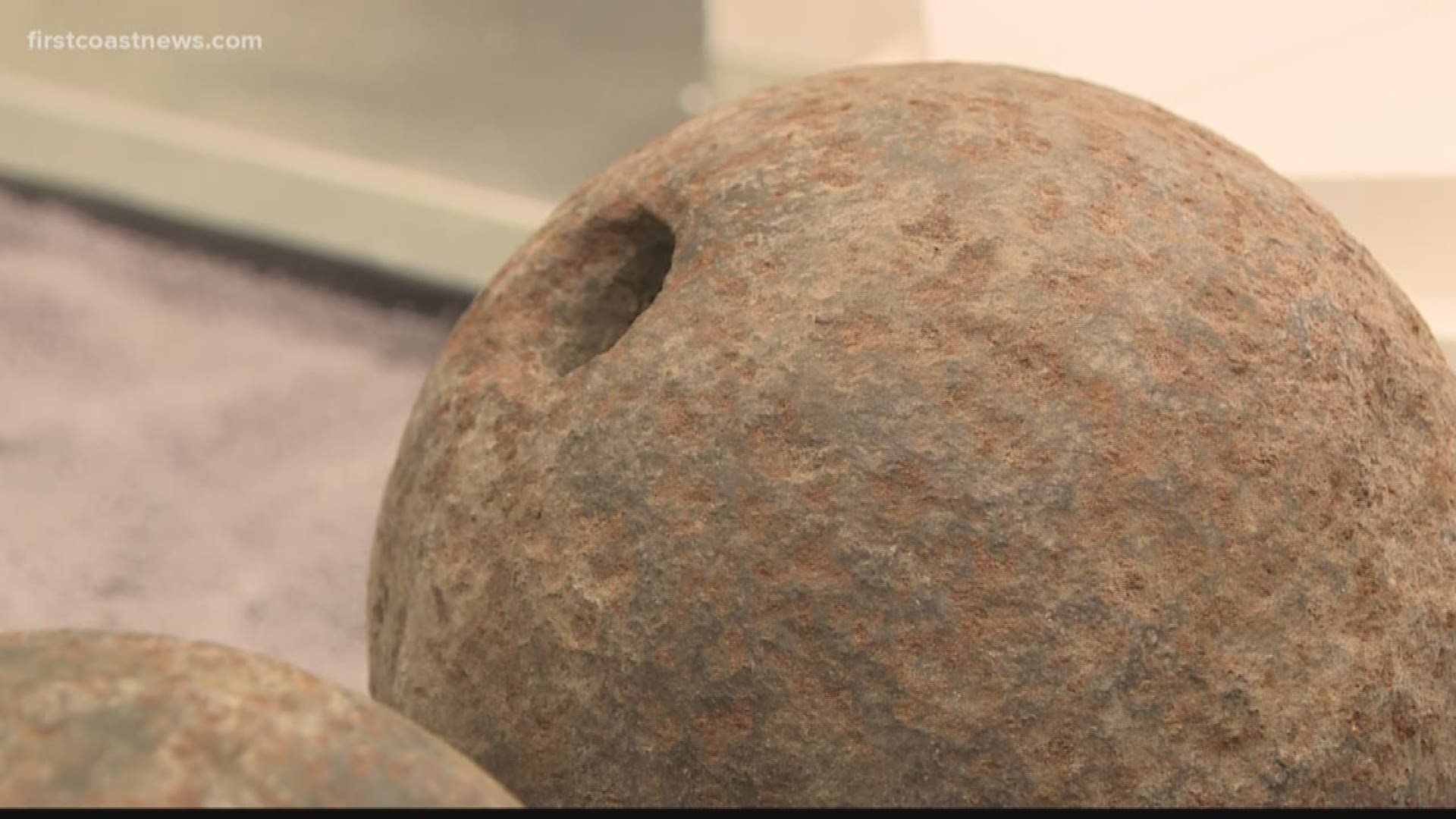 Experts are looking to determine the history behind a pile of cannonballs at the fort in St. Augustine. The cannonballs may date to the Civil War.