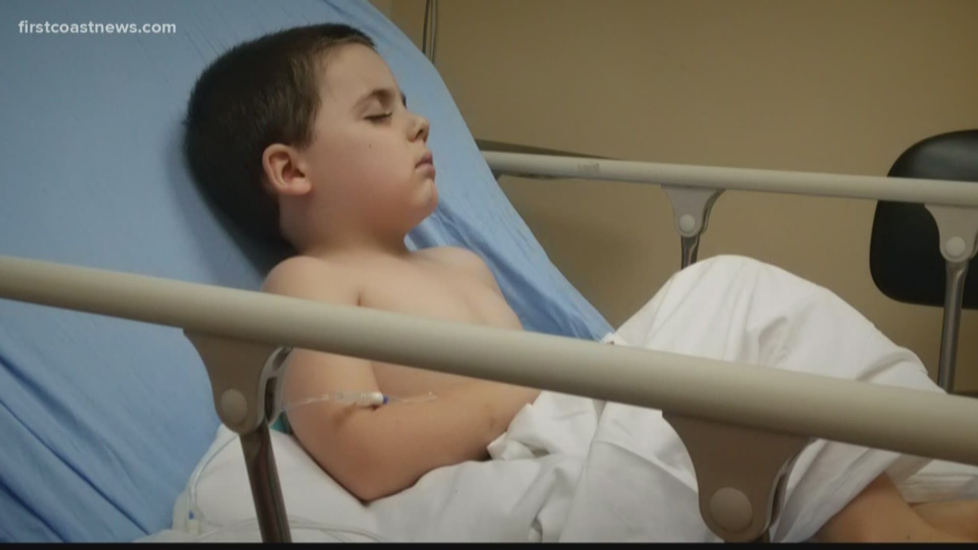 When a 4-year-old arrived at Wolfson Children's Hospital with a ruptured aneurysm, surgeons acted fast using a procedure never before used in pediatrics.