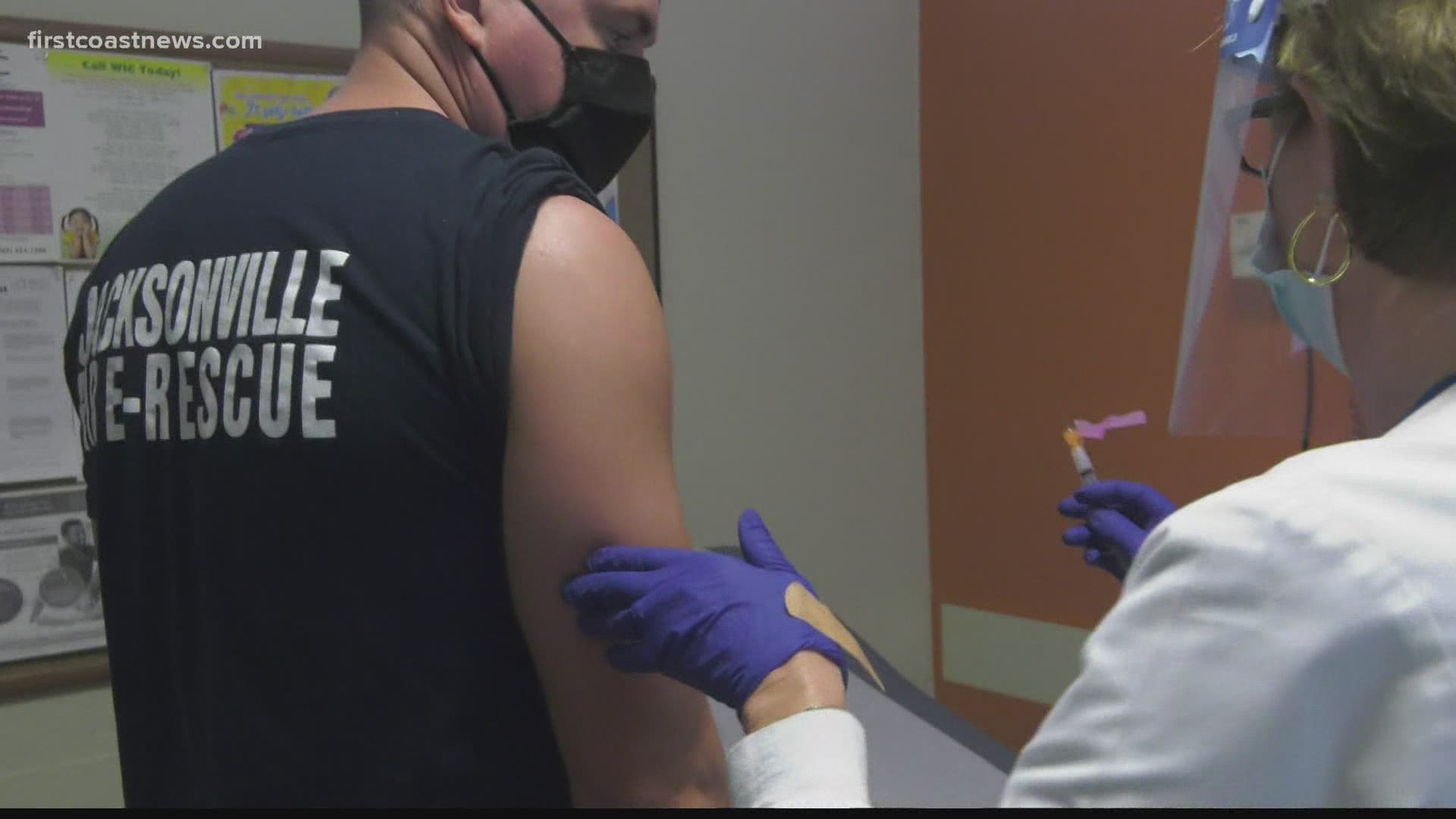 Jacksonville Fire Chief encourages all firefighters to get COVID-19 vaccine