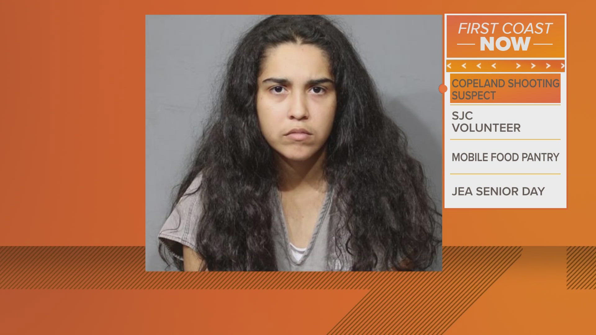 Natania Ribot, 24, faces an accessory after the fact charge, according to the Jacksonville Sheriff's Office.