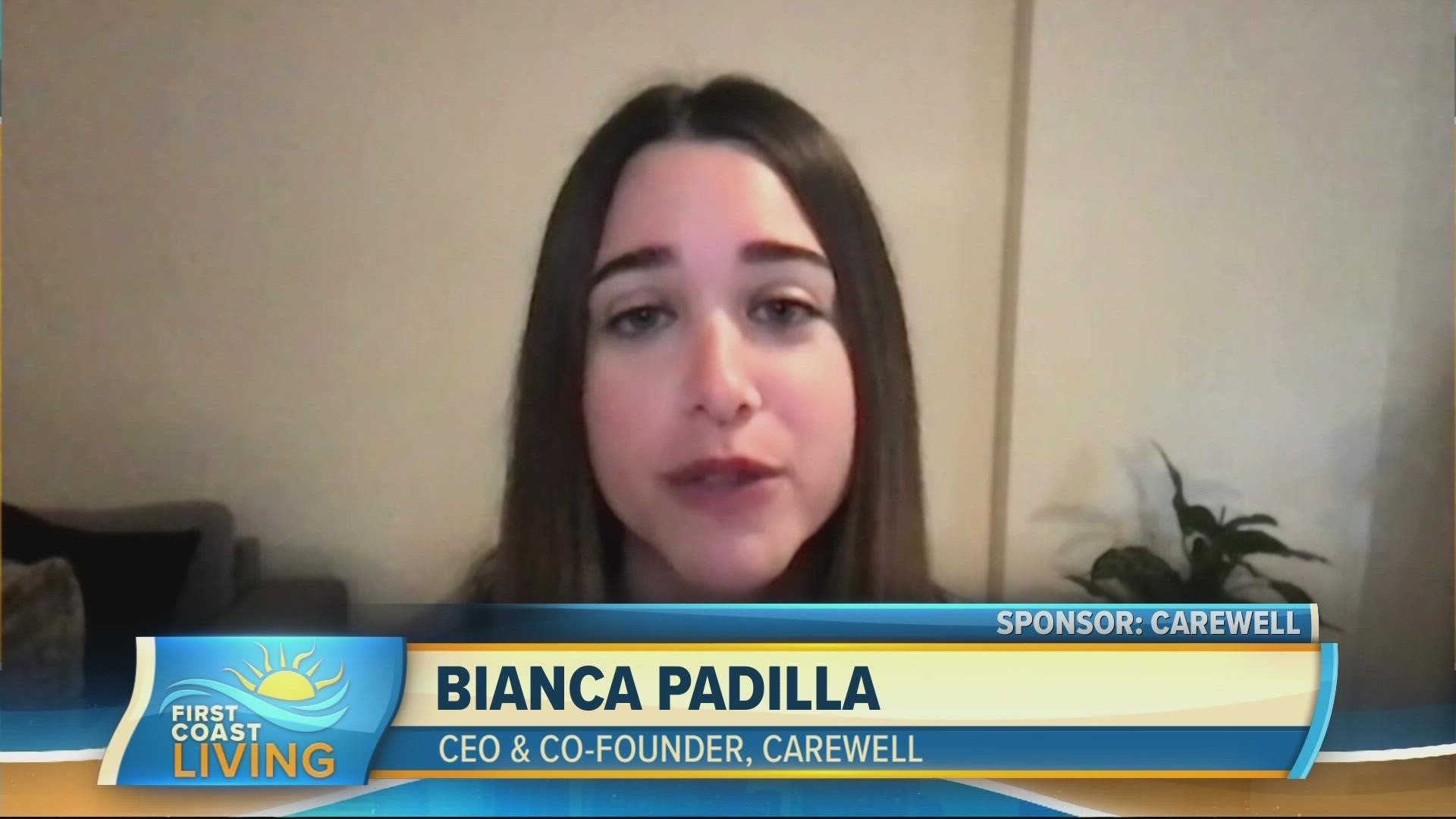 Bianca Padilla the CEO and Co-Founder of Carewell is on a mission to improve the lives of caregivers and their loved ones by providing support they need.