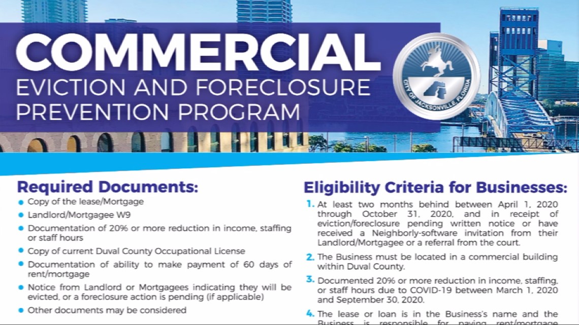 Duval County businesses can apply for up to $10,000 to pay for rent, mortgage - Vimarsana News
