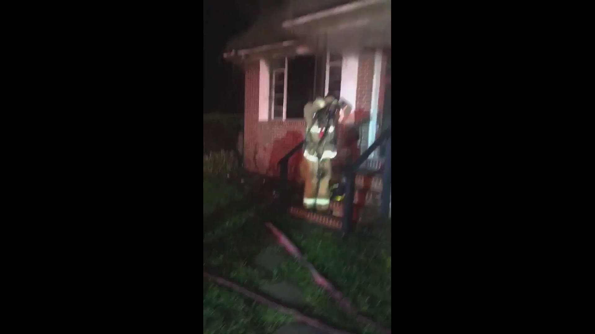 Firefighters said the house fire occurred in the 5600 block of Tanglewood Lane around 2 a.m.