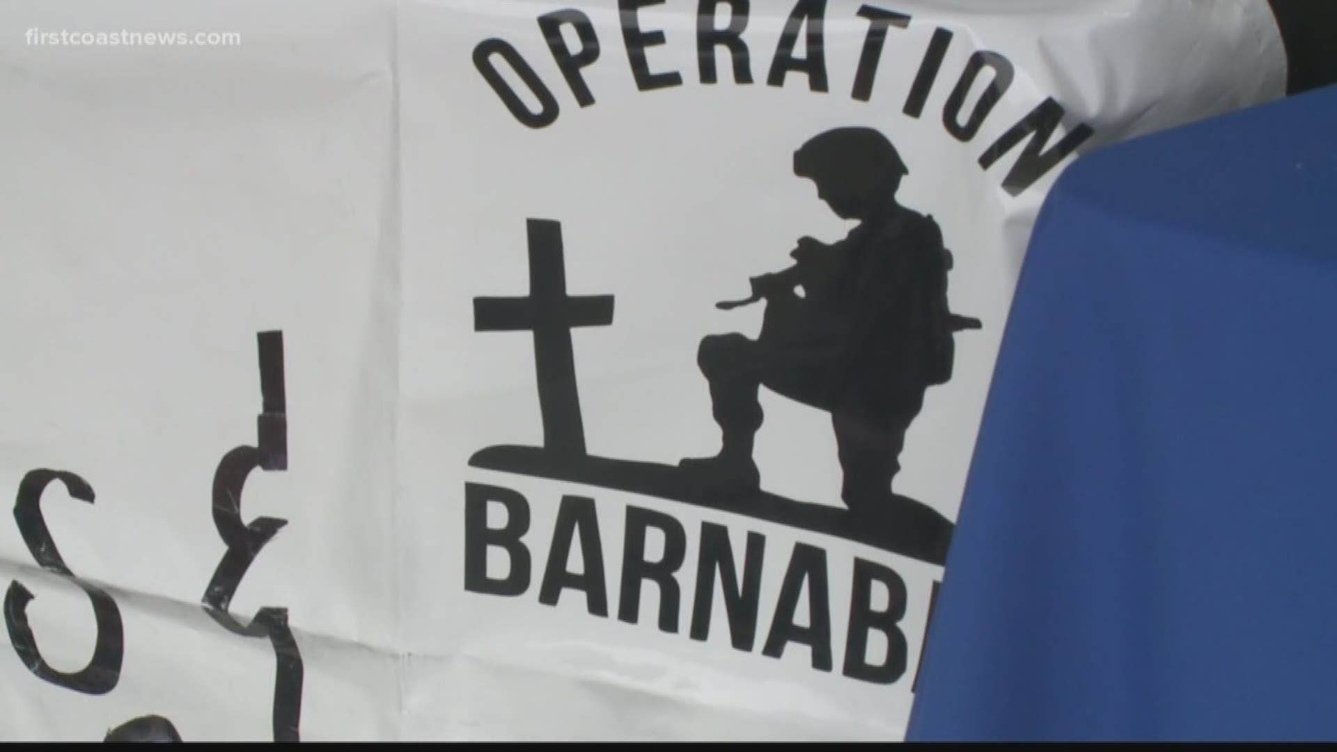 Trey Fagan, a 17-year Marine veteran, founded Operation Barnabas two years ago, with the goal of helping veterans and first responders get back on their feet.