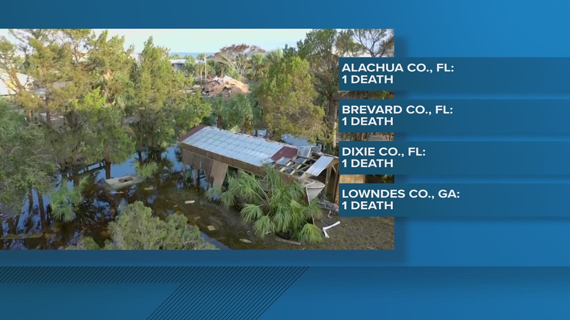 How many people died from Hurricane Idalia in Florida? - Vimarsana News