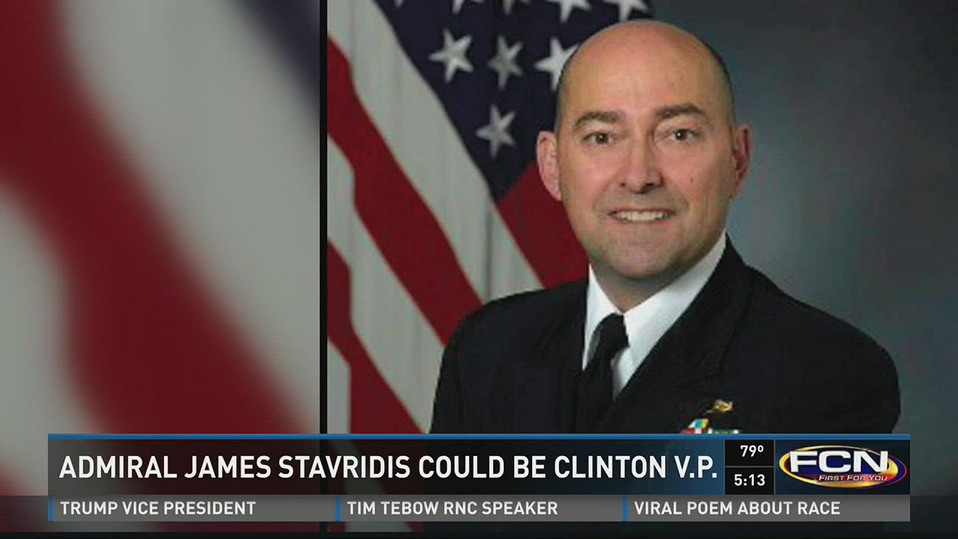 Clinton campaign reportedly eyeing retired four-star Navy admiral
