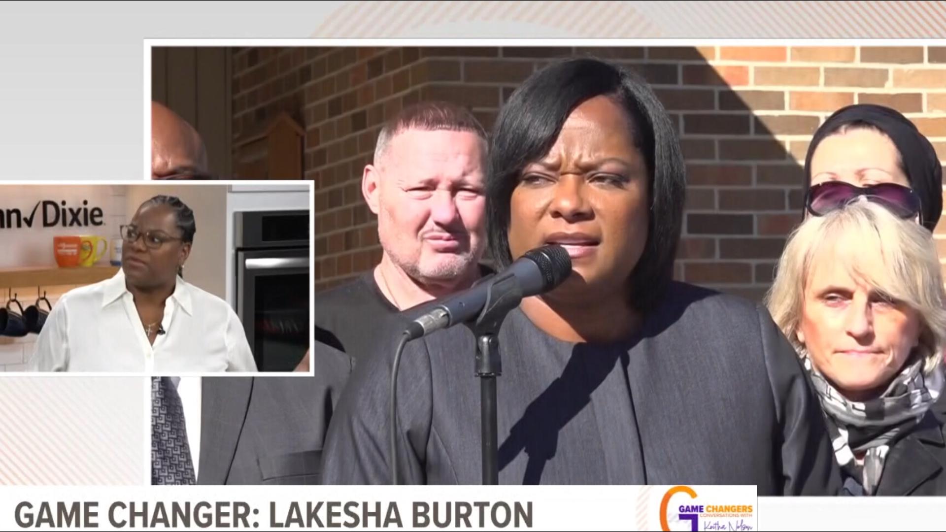 Keitha Nelson talks with Lakesha Burton on the latest episode of Game Changers.