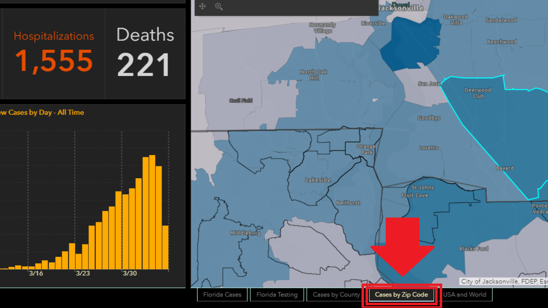 How to track Florida coronavirus cases by ZIP code