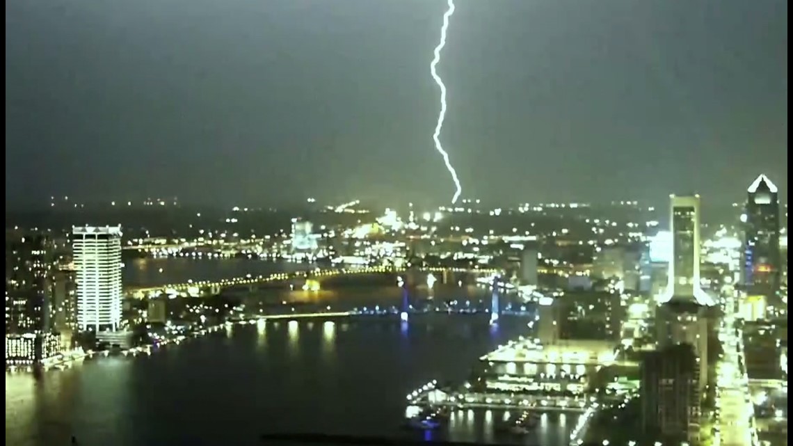 Florida is the lightning capital of the country.