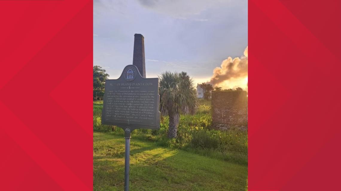 Historic Butler Island Plantation near Darien on fire | firstcoastnews.com